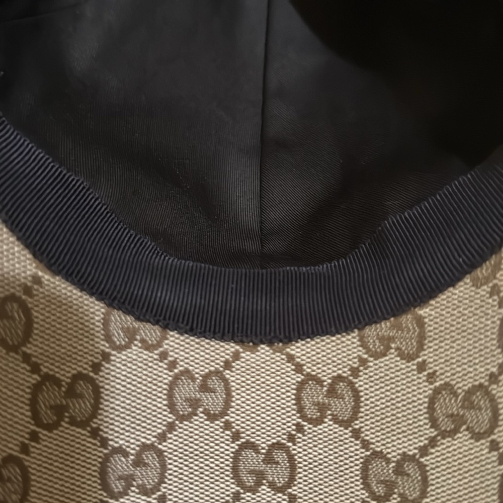 Gucci Tan Monogram hat - Picture 8 of 8